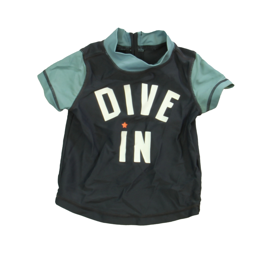 Gap Boys Blue | Gray Rashguard size: 3-6 Months